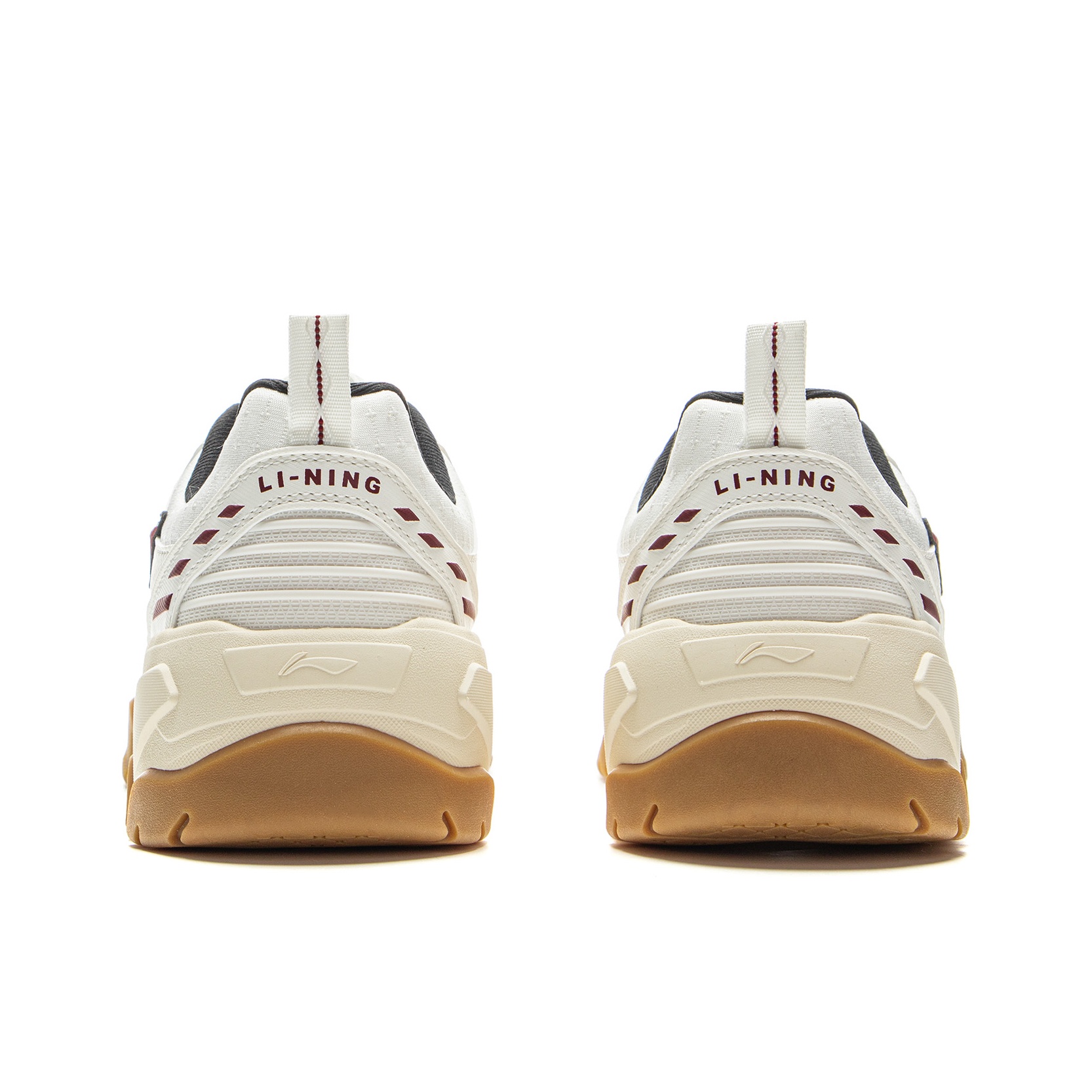 LINING Sky Trace 3.0 Skateboard Shoes Men Low-Top White Red