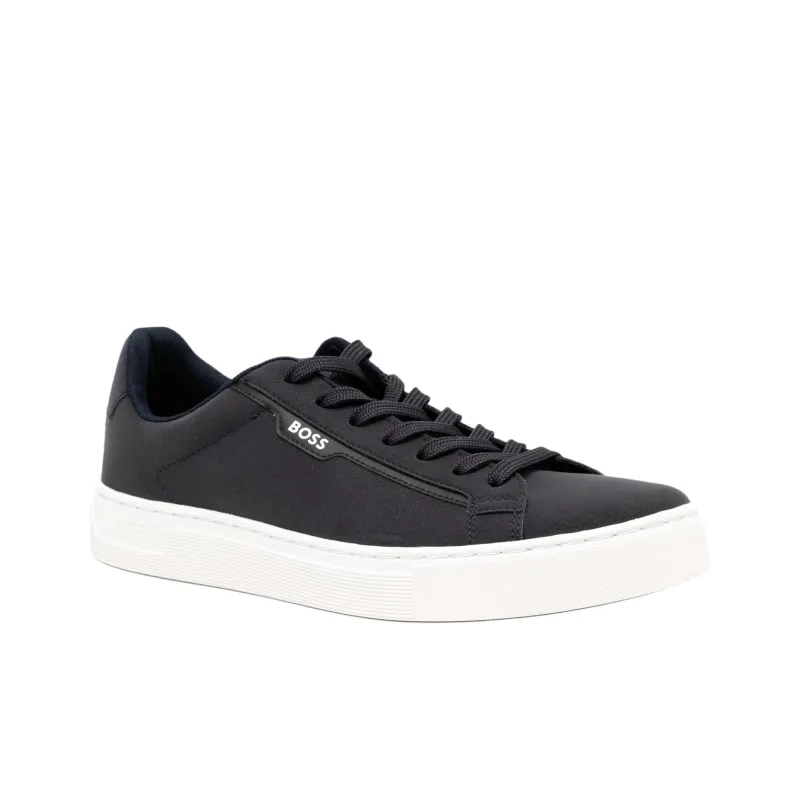 HUGO BOSS Rhys Tenn Low Top Skateboard Shoes Men's Dark Blue-2