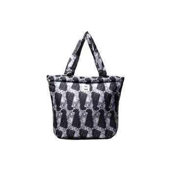 Vans Opening Cerimony Collaboration Polyester Tote Bag Shopping Bag Clutch Handbag Shoulder Bag Regular Unisex Black