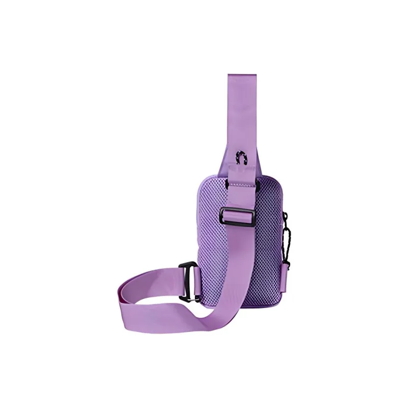 NERDY Polyester Sling Bag Shoulder Bag Crossbody Bag Unisex Purple-1