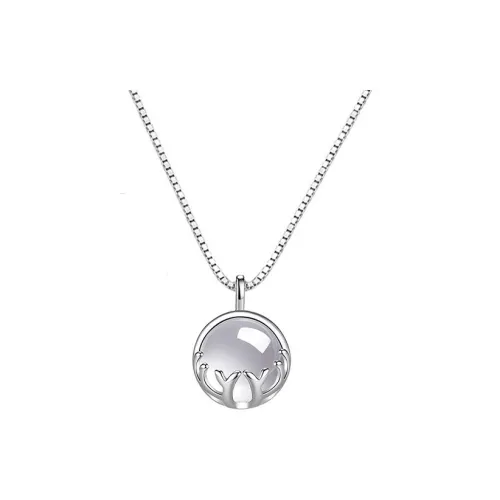 CHINA GOLD Chalcedony Necklaces Women's