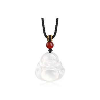 Emerald Dynasty Chalcedony Jade Necklaces Unisex