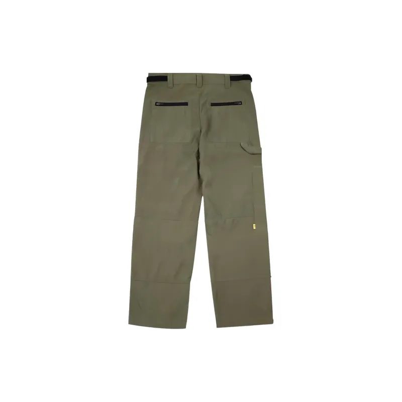 Dime MTL SS24 Casual Pants Unisex Khaki Green-1
