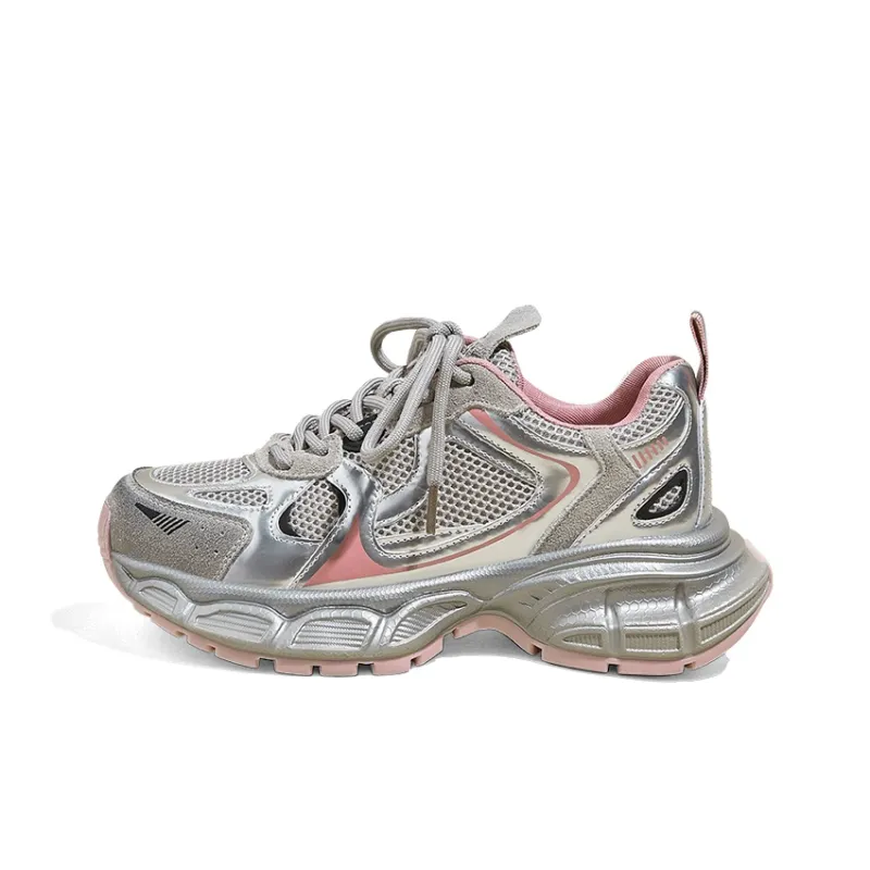 A Poinsettia Princess Chunky Sneakers Women's-4
