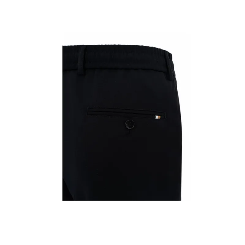 HUGO BOSS Straight Leg Tailored Trousers-3