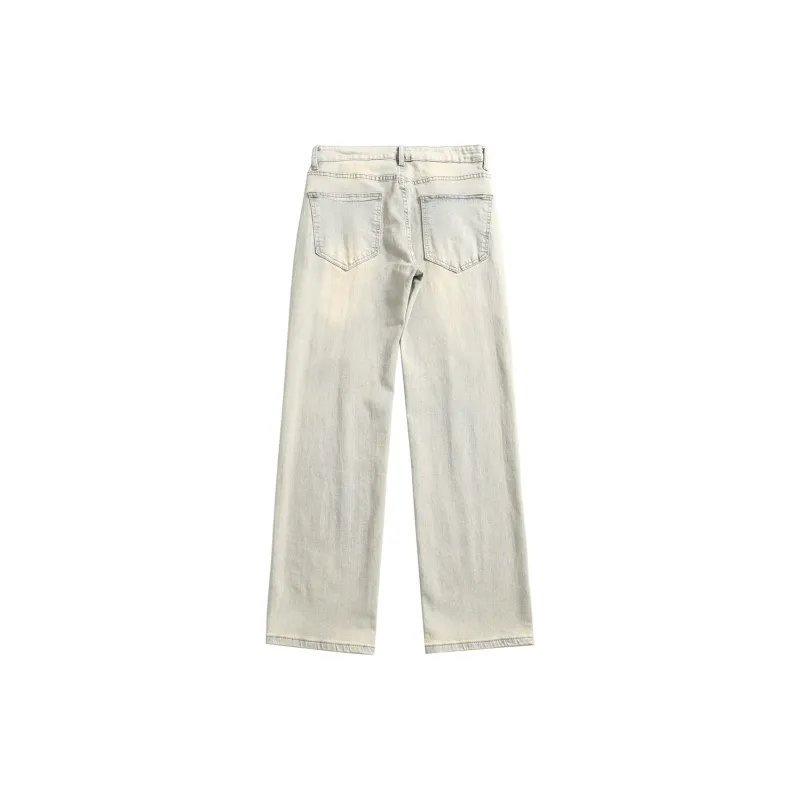 Qnxeey Jeans Unisex-13