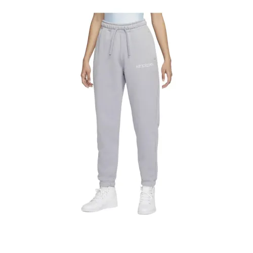 JORDAN Knitted Sweatpants Women's Gray