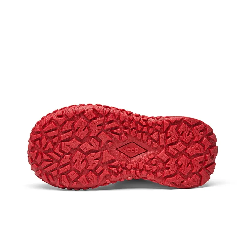 Jeep Anti Kick Abrasion Resistant Waterproof Thermal Low Top Kids Lifestyle Shoes Koi Red Kids'-6