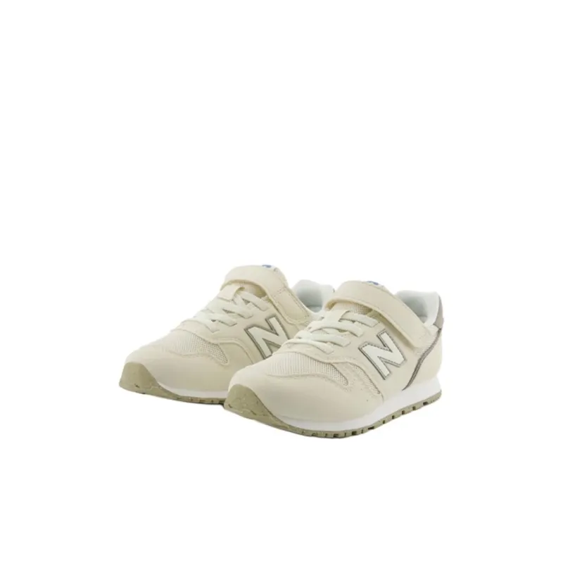 New Balance NB 373 Anti Kick Cushioning Low Top Kids Lifestyle Shoes Beige Kids'-1