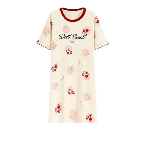 Pretty Lady Nightgown Women's Apricot Garnet
