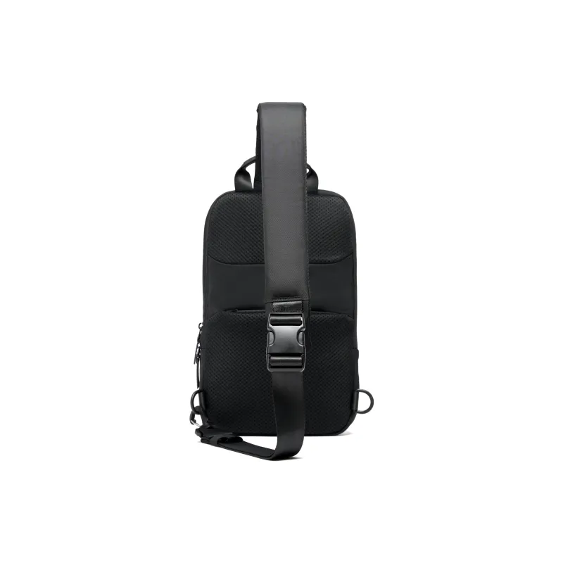 MOYYI Oxford Sling Bag Men's Black-3