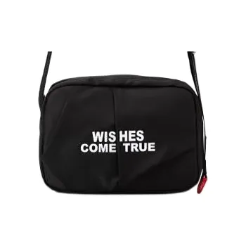 361° Fabric Crossbody Bag Shoulder Bag Unisex Black