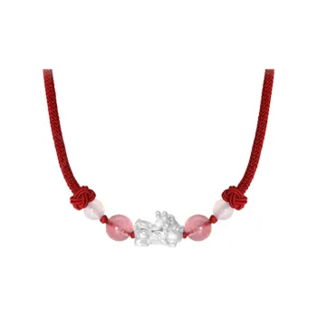 CHINA GOLD Agate Necklaces Unisex