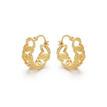 RSNY Gold Plated Copper Earrings Women's