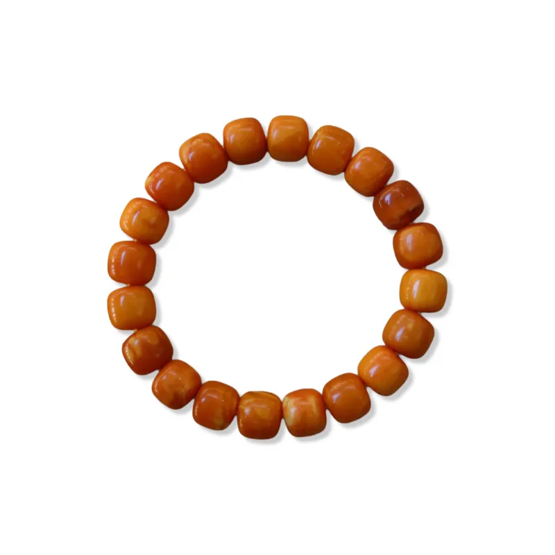 Xiangyan Amber Beeswax Fine Jade Bracelets Unisex-0
