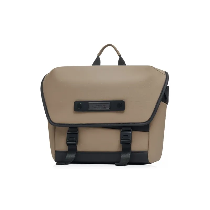 OIWAS Fabric Messenger Bag, Handbag Unisex Black/Khaki-6