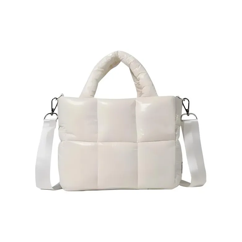 FILA Nylon Crossbody Bag Shoulder Bag Women's White-0
