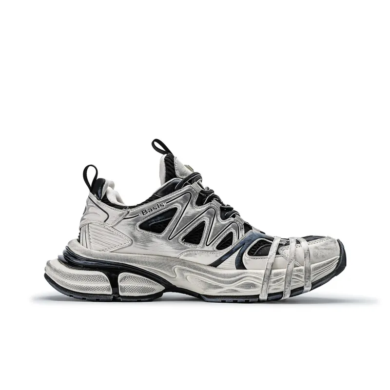 K-WANG Paris Breeze Anti-Slip And Wear-Resistant Height Increasing Low-Top Chunky Sneakers Unisex-31