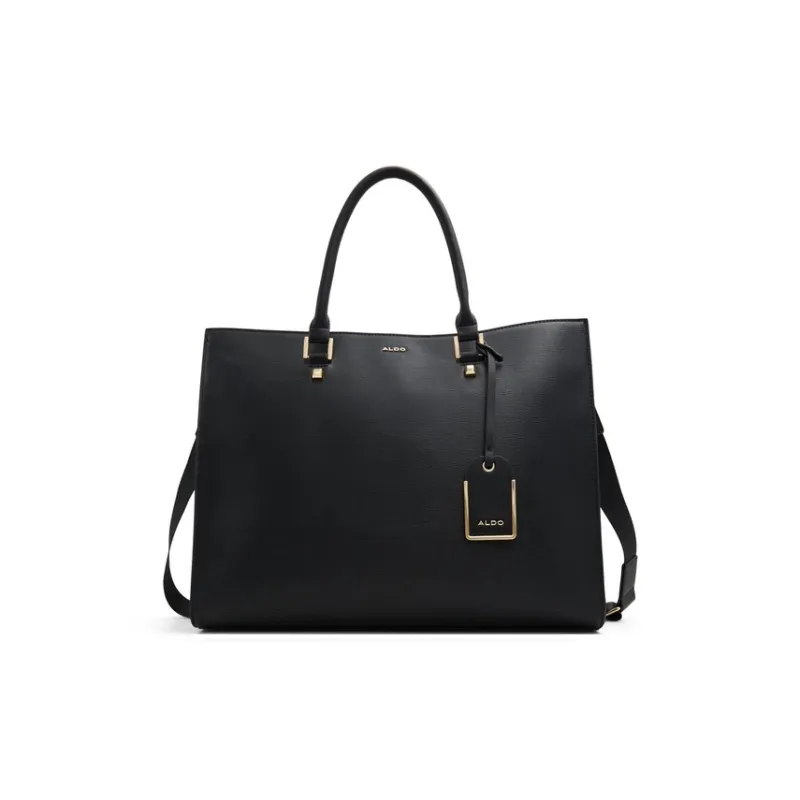 ALDO Artificial Leather Crossbody Handbags Large Size Women's Black/Mixed Color-0