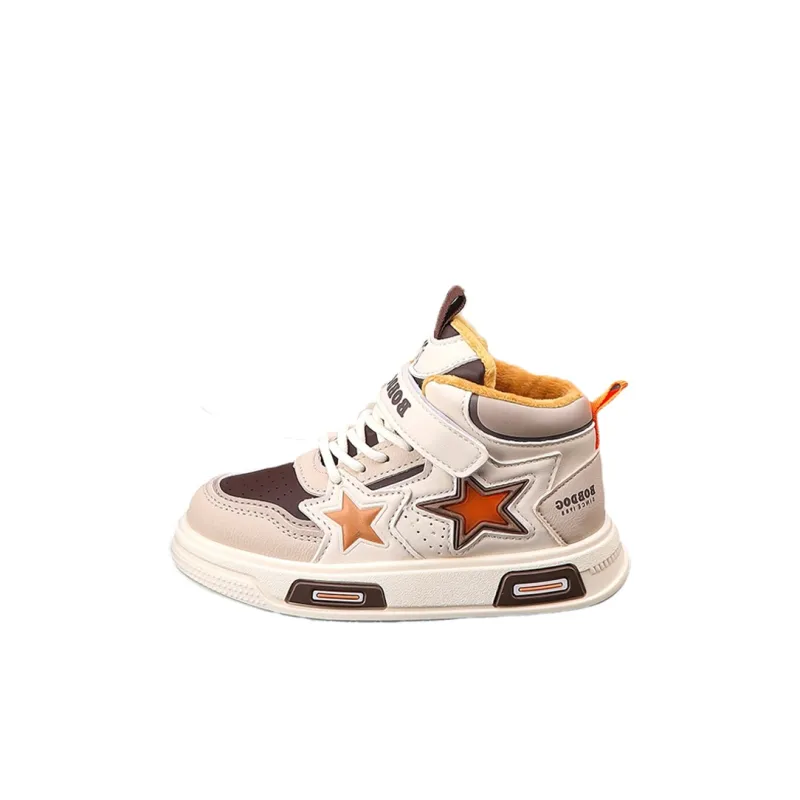 BOBDOG Slip-Resistant Anti-Kick Wear-Resistant Warm Kids' Skateboarding Shoes Kids'-6