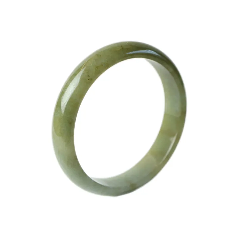 South Asia Bean Type Jadeite Bangles Unisex-0
