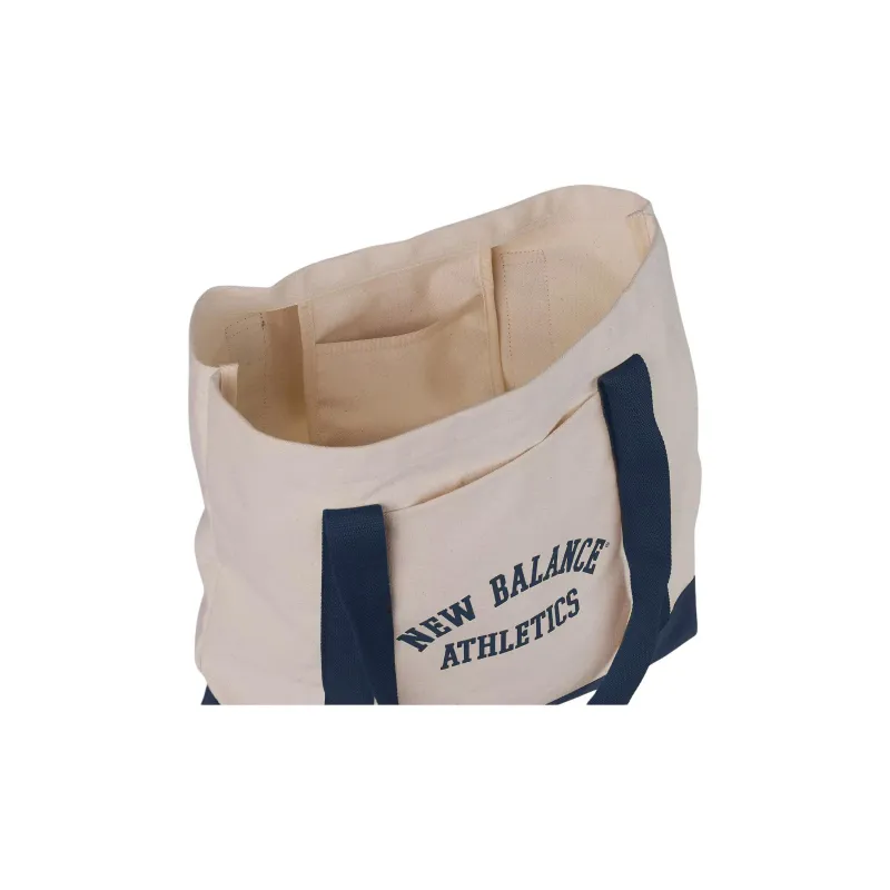 New Balance Cotton Canvas Bag, Tote Bag, Shopping Bag, Shoulder Bag, Handbag Regular Unisex Marine-2