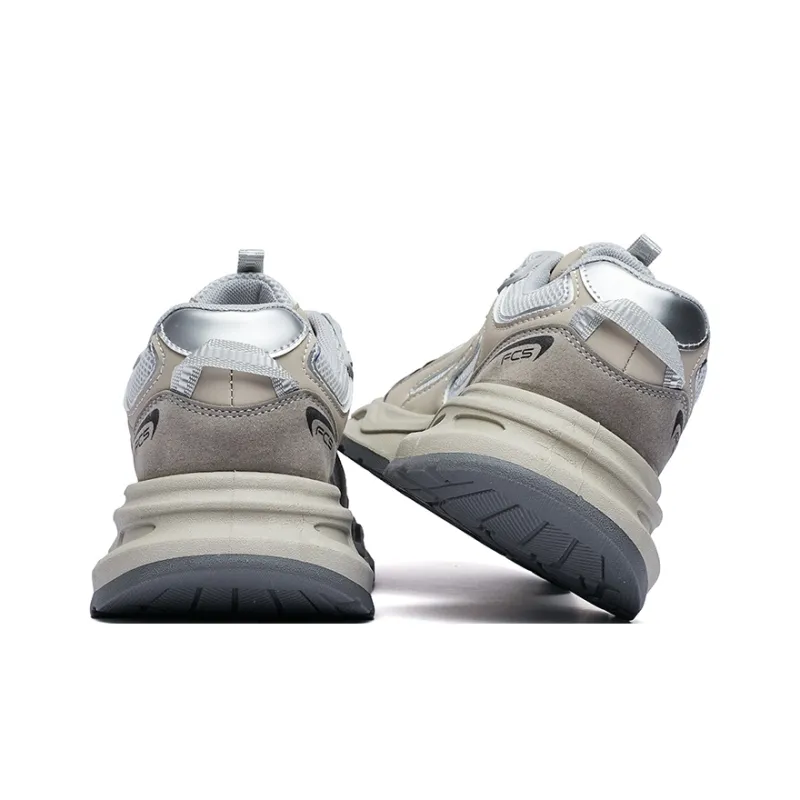 Fawn Miri Chunky Sneakers Women's Low Top White/Gray-3