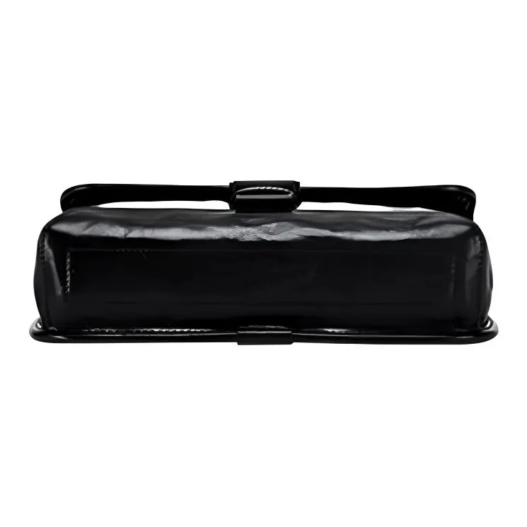 Hush Puppies Cow Leather Crossbody Bag, Shoulder Bag Medium Size Men's Black-4
