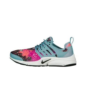 Nike Air Presto Anti Slip Wear Resistant Low Top Casual Shoes Women's Blue White