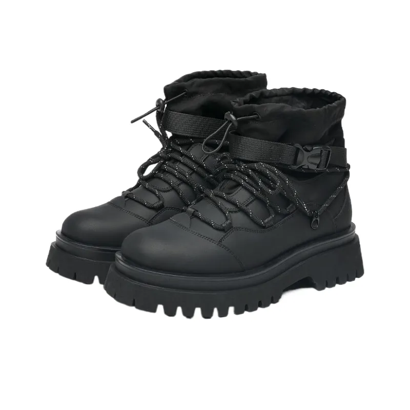 Xiwencha Short Martin Boot Unisex-1