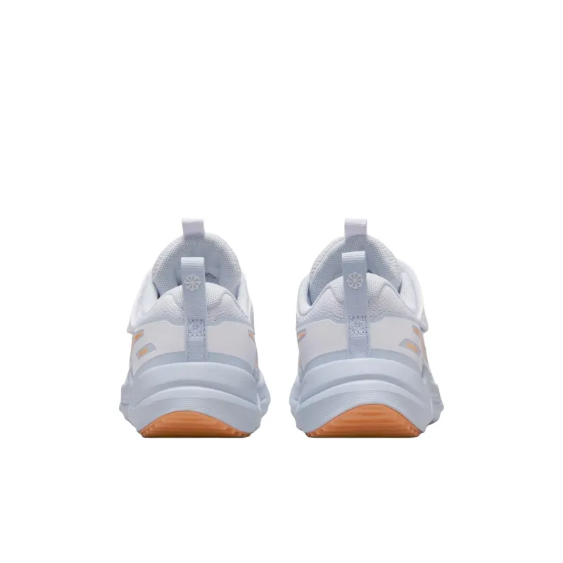 Nike Cosmic Runner Anti Slip Wear Resistant Low Top Kids Lifestyle Shoes White/Cream Peach Kids'-4
