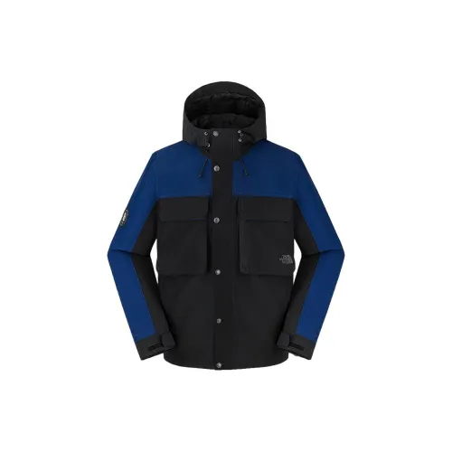 THE NORTH FACE City Outdoor Collection Waterproof And Windproof Windbreaker Jacket Men's Marine Blue