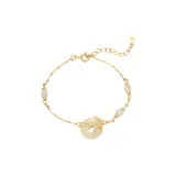 Bamboo Peaceful Bracelet, Gold