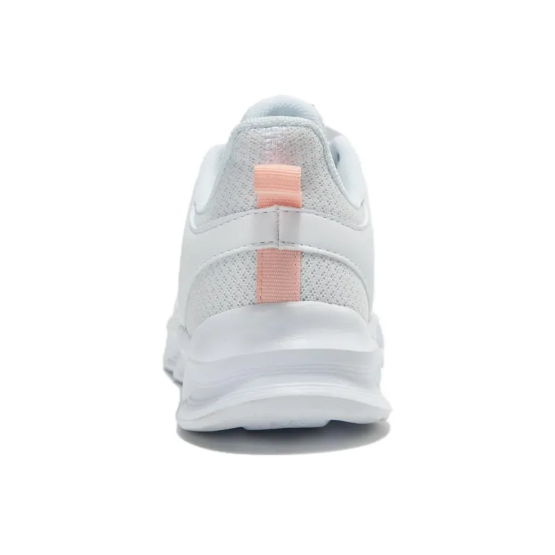 361° Cushioning Wear-Resistant Low-Top Running Shoes Women's White Soft Pink-5