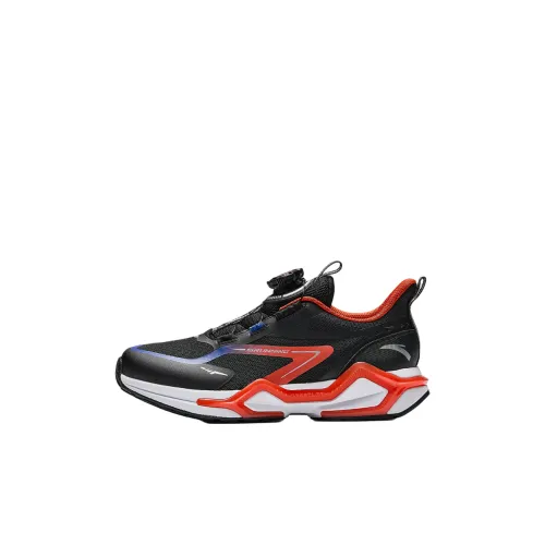 Antakids Bow Speed 2.0 Kids' occupent Shoes Black/Vibrant Orange Kids'