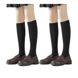 Calf Socks[Black 2 Pack]