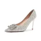 Silver[Heel Height 8.5cm]