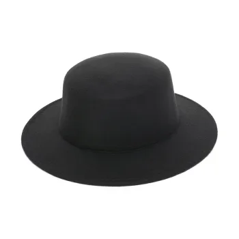 FILES Felt Top Hats Unisex Black