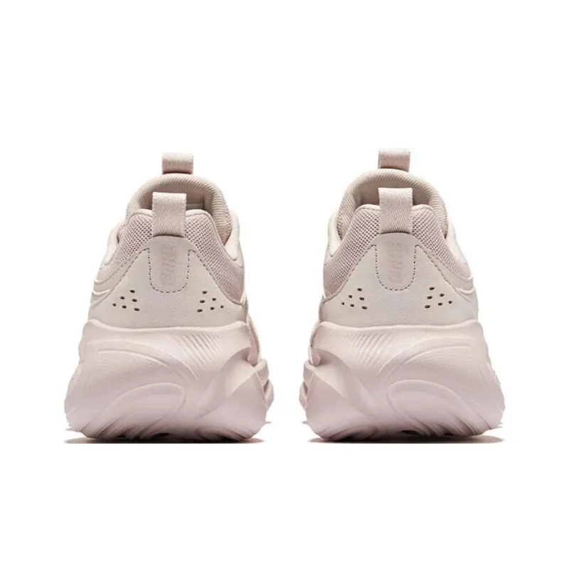 Erke Anti Slip And Wear Resistant Coverage Low Top Casual Shoes Women's Pink-4