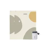 2 Pack-Plus Size[Cream Geometric Shape]Includes Electric Pumps