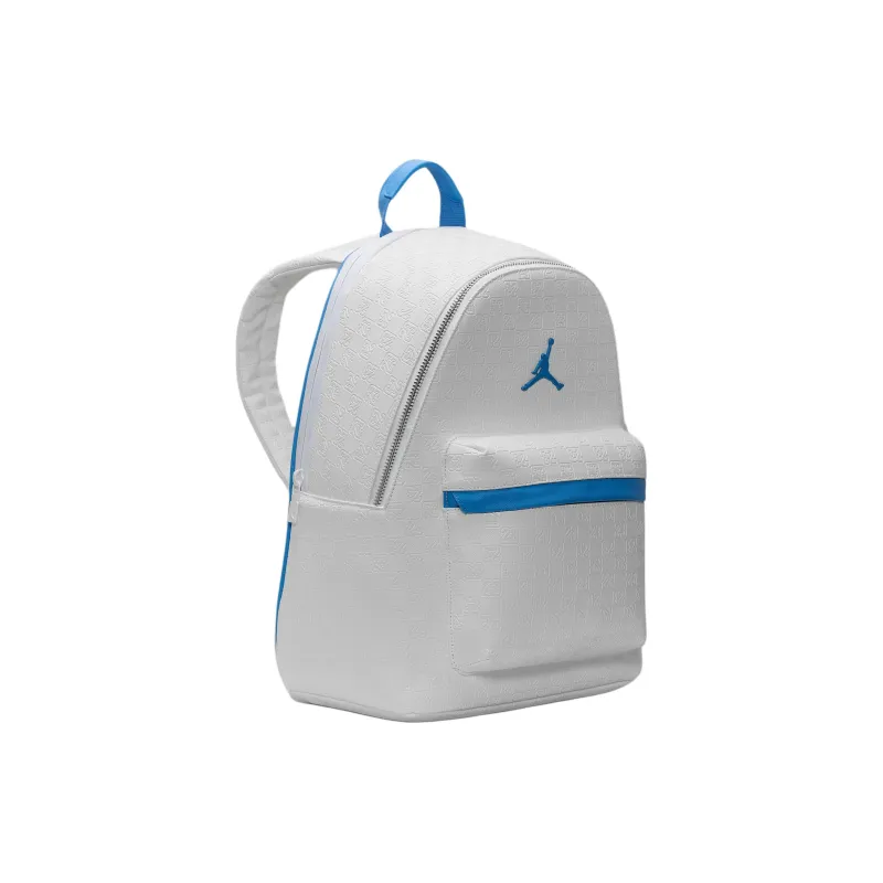 Jordan Polyurethane Backpack Large Size Unisex White-1