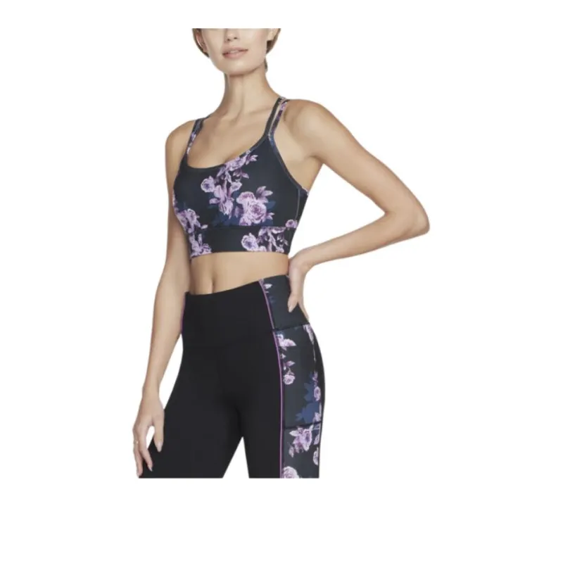 Skechers Bra Women's Black/Purple/Pink-0