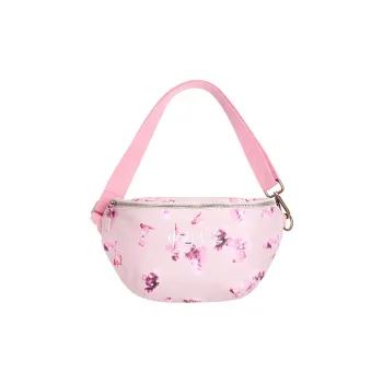 LiNing Sakura Fabric Shoulder Bag, Crossbody Bag Regular Unisex Pink