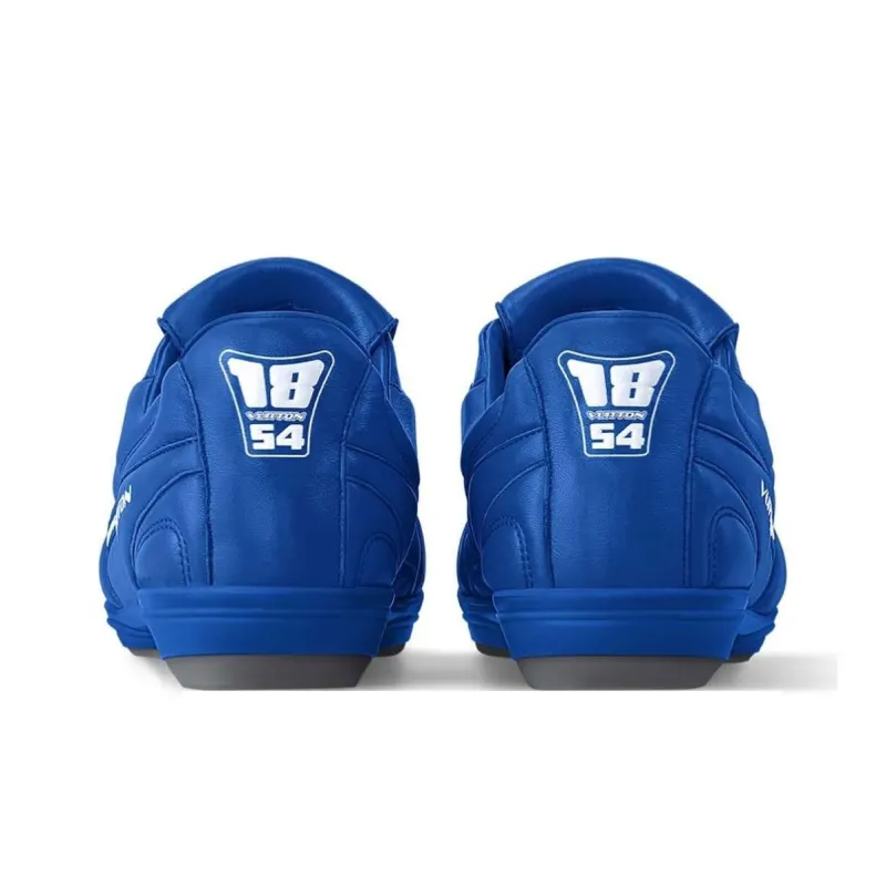 LOUIS VUITTON Soccer 2025 Spring Summer Men's Collection, Soccer Shoes Low Top Casual Shoes Men's Blue-4