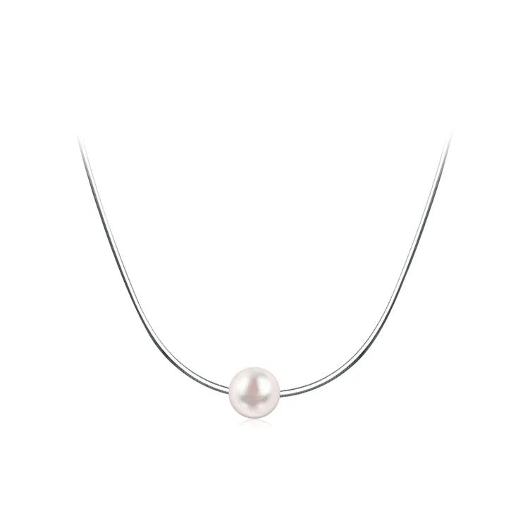 GLOIRE S925 Silver Necklaces Women's Exquisite Luxe Niche Design Advanced Touch Romantic Date Versatile Commute Style-0