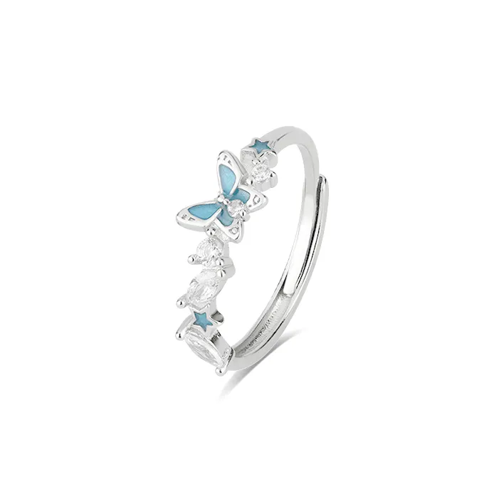 Seven Seven Silver Jewelry S999 Fine Silver Rings Unisex-0