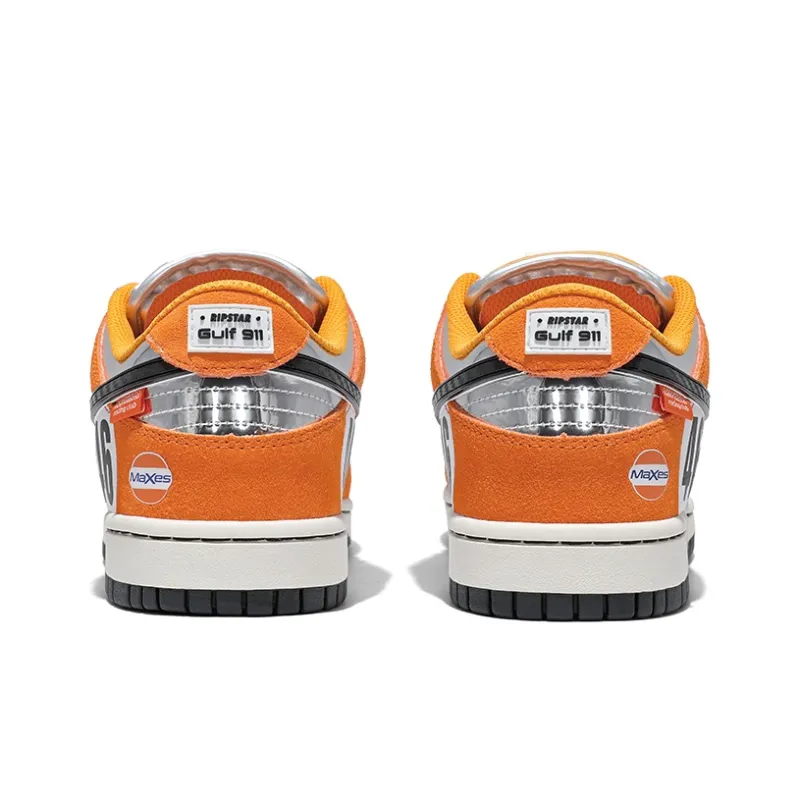 RIPSTAR SKBD SC Slip-Resistant Cushioning Low-Top Skateboard Shoes Unisex Gulf Orange-4