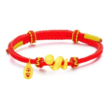 SINO GEM Gold Bracelet Unisex