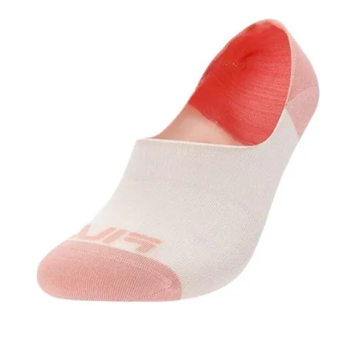 FILA Fitness Series No Show Socks Women's 1 Pack Coral Apricot Pink