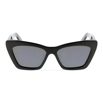 FERRAGAMO Acetate Cat Eye Sunglasses Women's Black